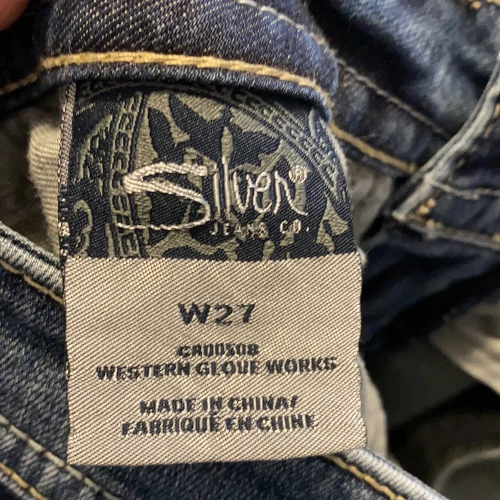 Silver Aiko Cropped Jeans 27